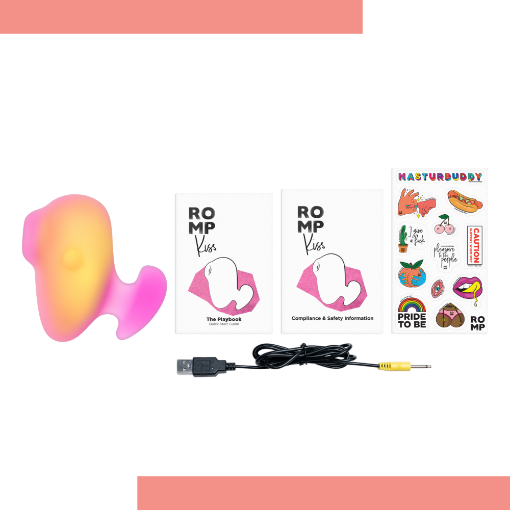 ROMP Kiss - Finger Pleasure Air Clitoral Stimulator