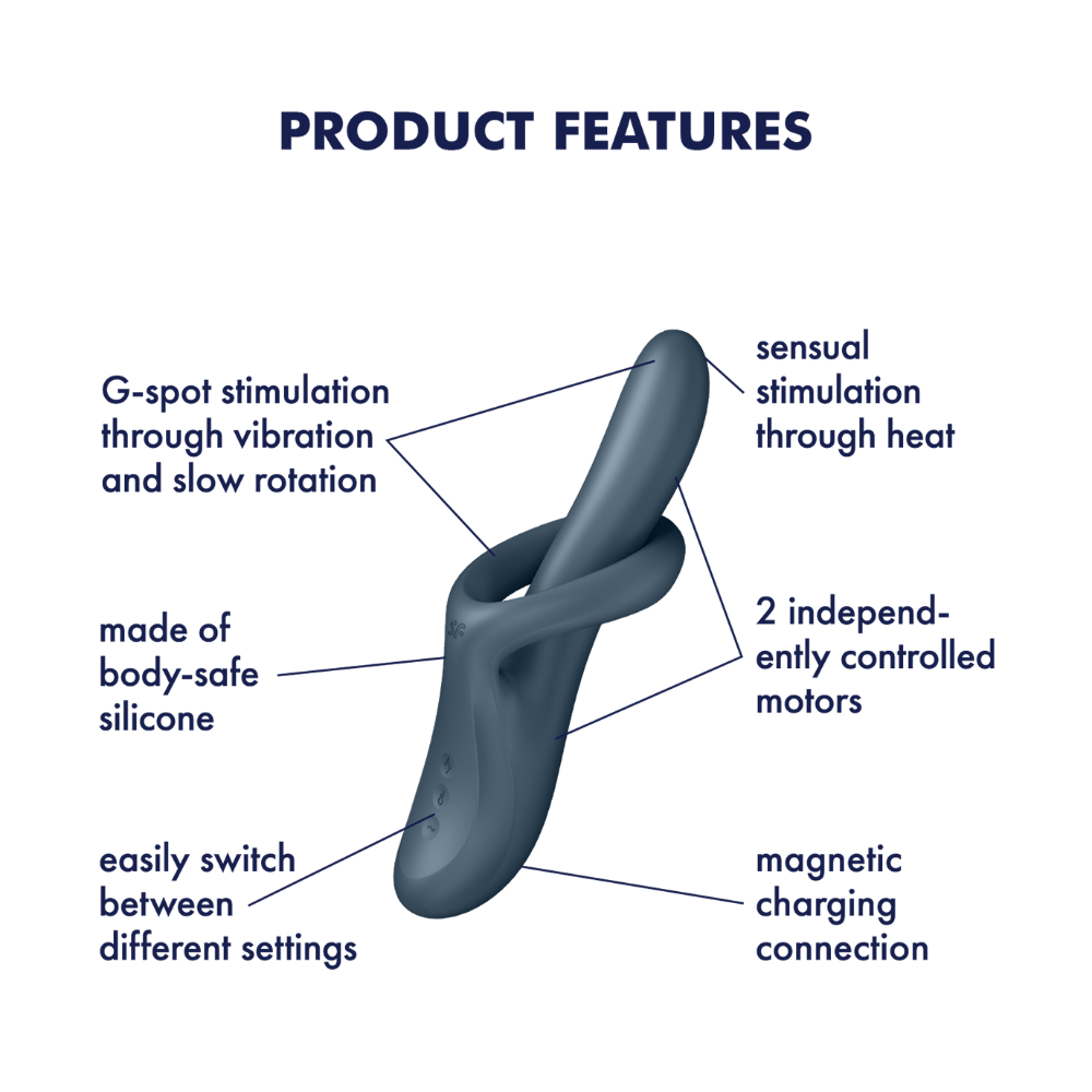 Satisfyer - Heat Flex 4 - Gray