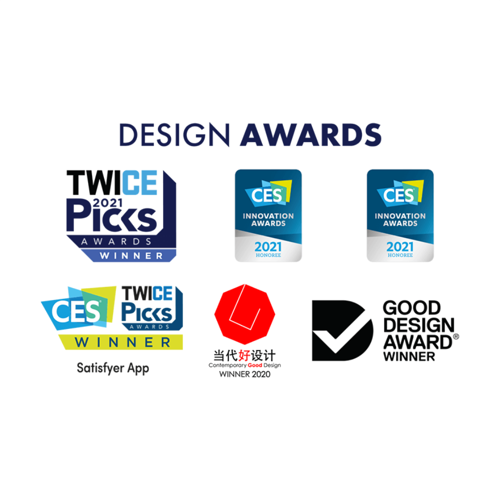 Satisfyer - Love Triangle Connect App - White