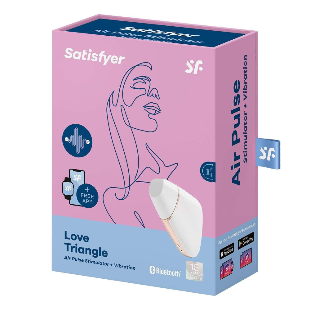 Satisfyer - Love Triangle Connect App - White