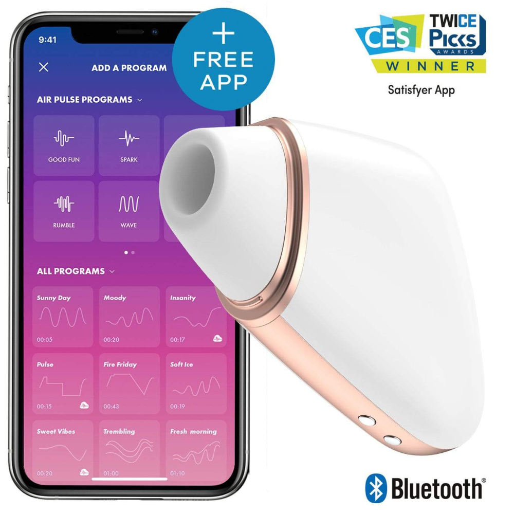 Satisfyer - Love Triangle Connect App - White