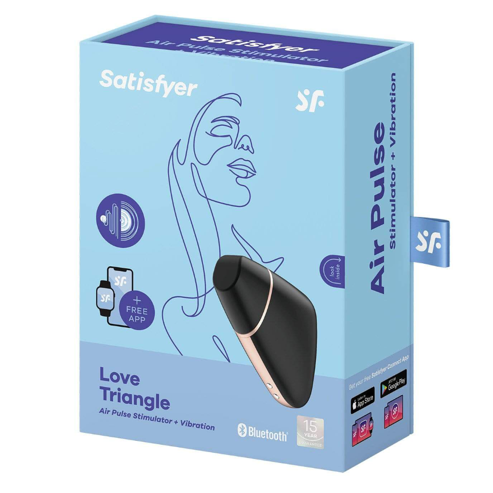 Satisfyer - Love Triangle Connect App - Black