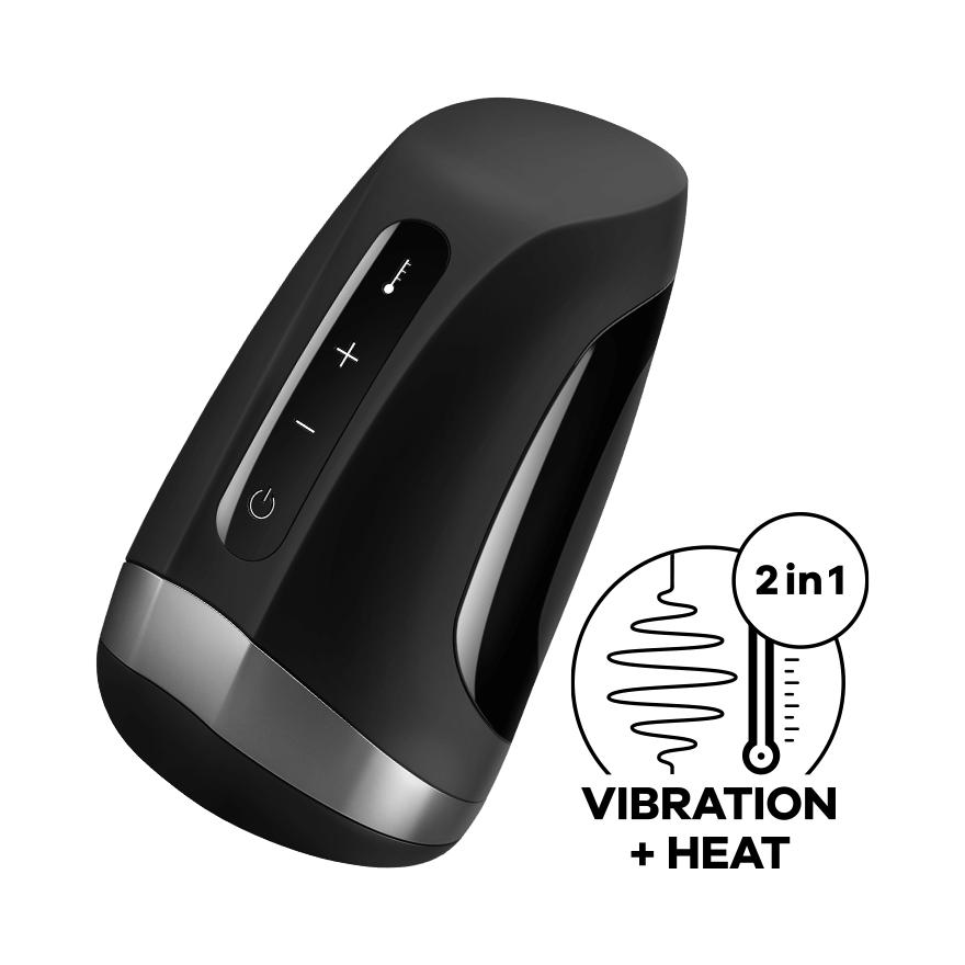 Satisfyer - Men Heat Vibration Masturbator
