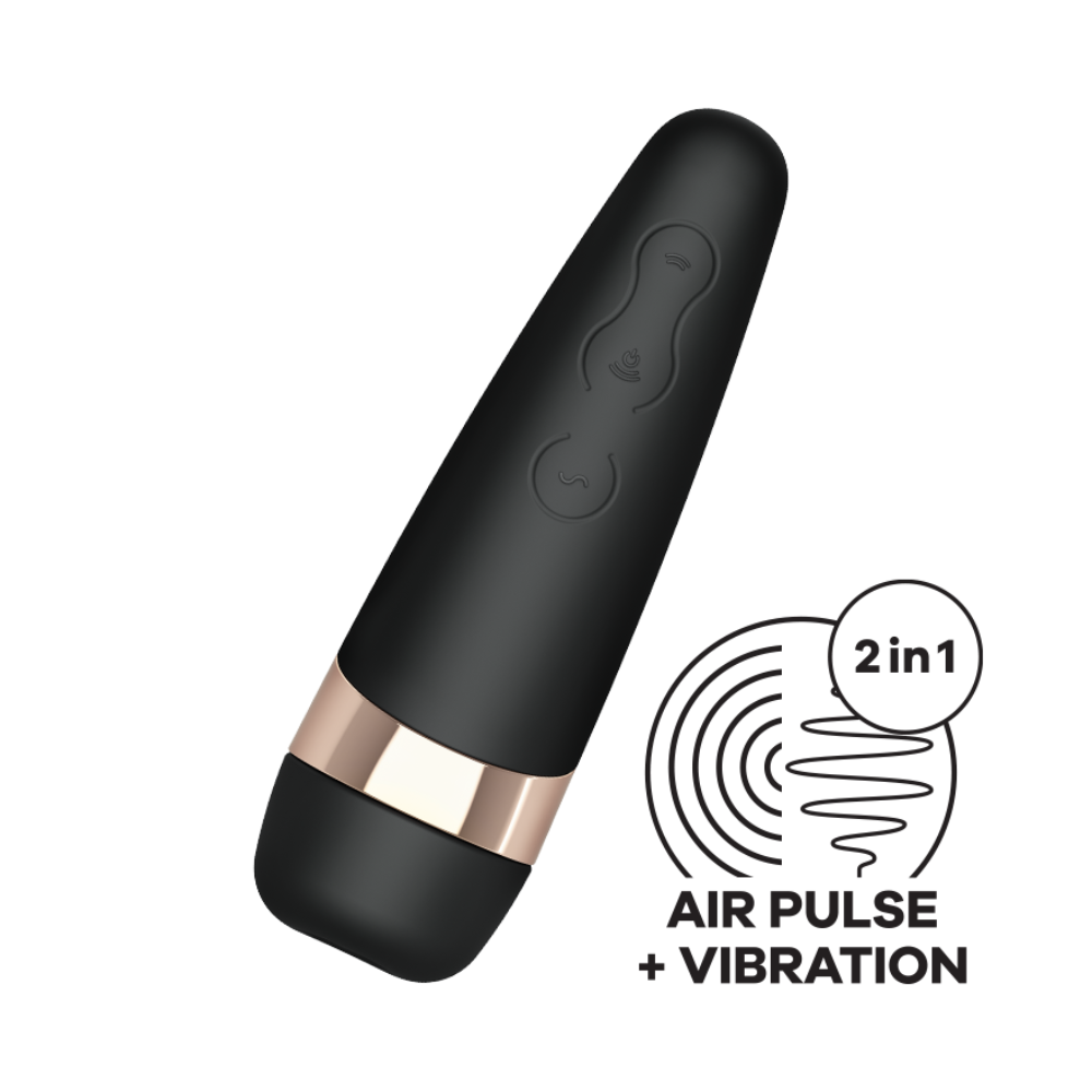 Satisfyer - Pro 3+ Air Pulse & Vibration Clitoral Stimulator