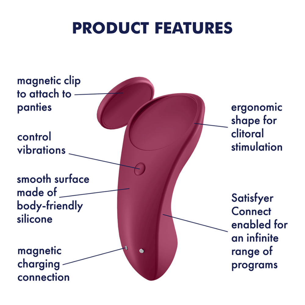 Satisfyer - Sexy Secret Connect App Panty Vibrator