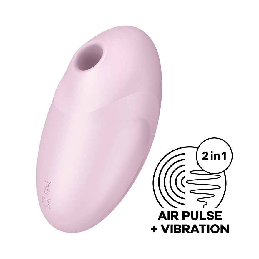 Satisfyer - Vulva Lover 3 Clitoral Air-Pulse Vibrator - Pink