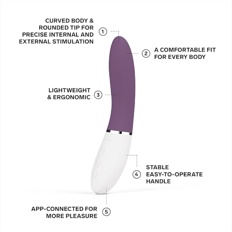 Lelo - Liv 3 App-Controlled G-Spot Vibrator Plum