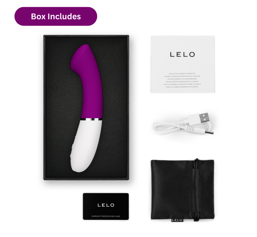 Lelo - Gigi 3 App-Controlled G-Spot Vibrator - Deep Rose