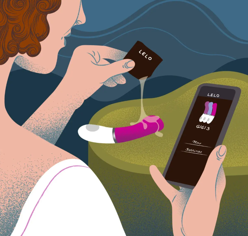 Lelo - Gigi 3 App-Controlled G-Spot Vibrator - Deep Rose