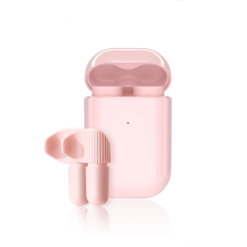 Pink Kisstoy Viva Pop finger vibrator with charging case displayed upright