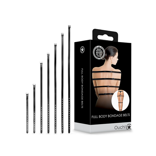 SHOTS Ouch! Full Body Bondage Belts