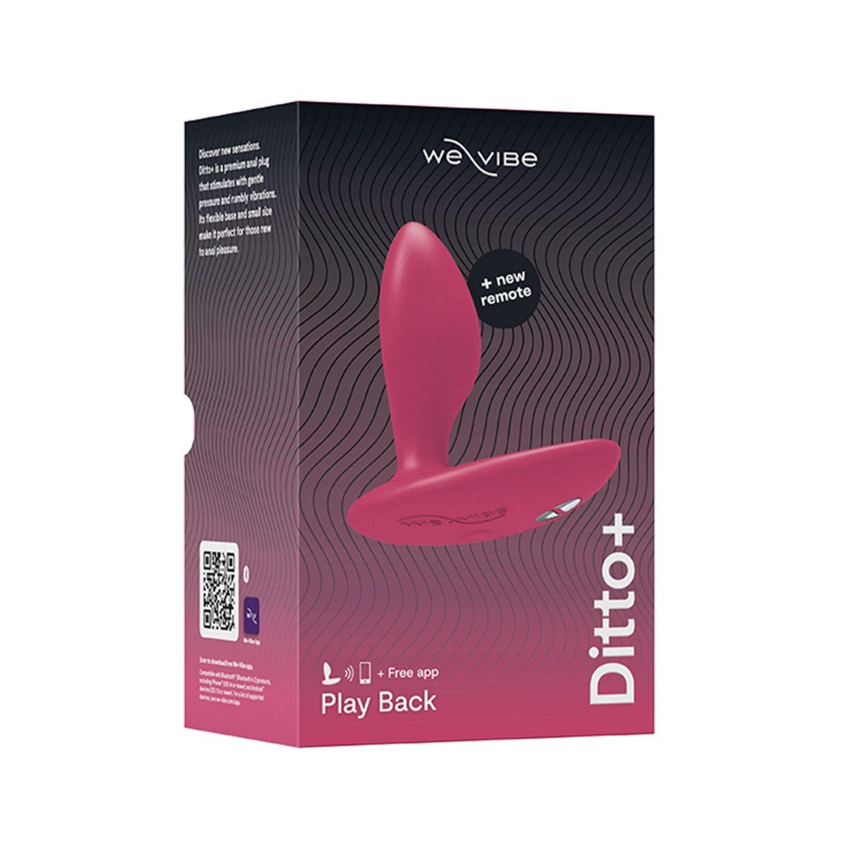 We-Vibe Ditto+ - Cosmic Pink