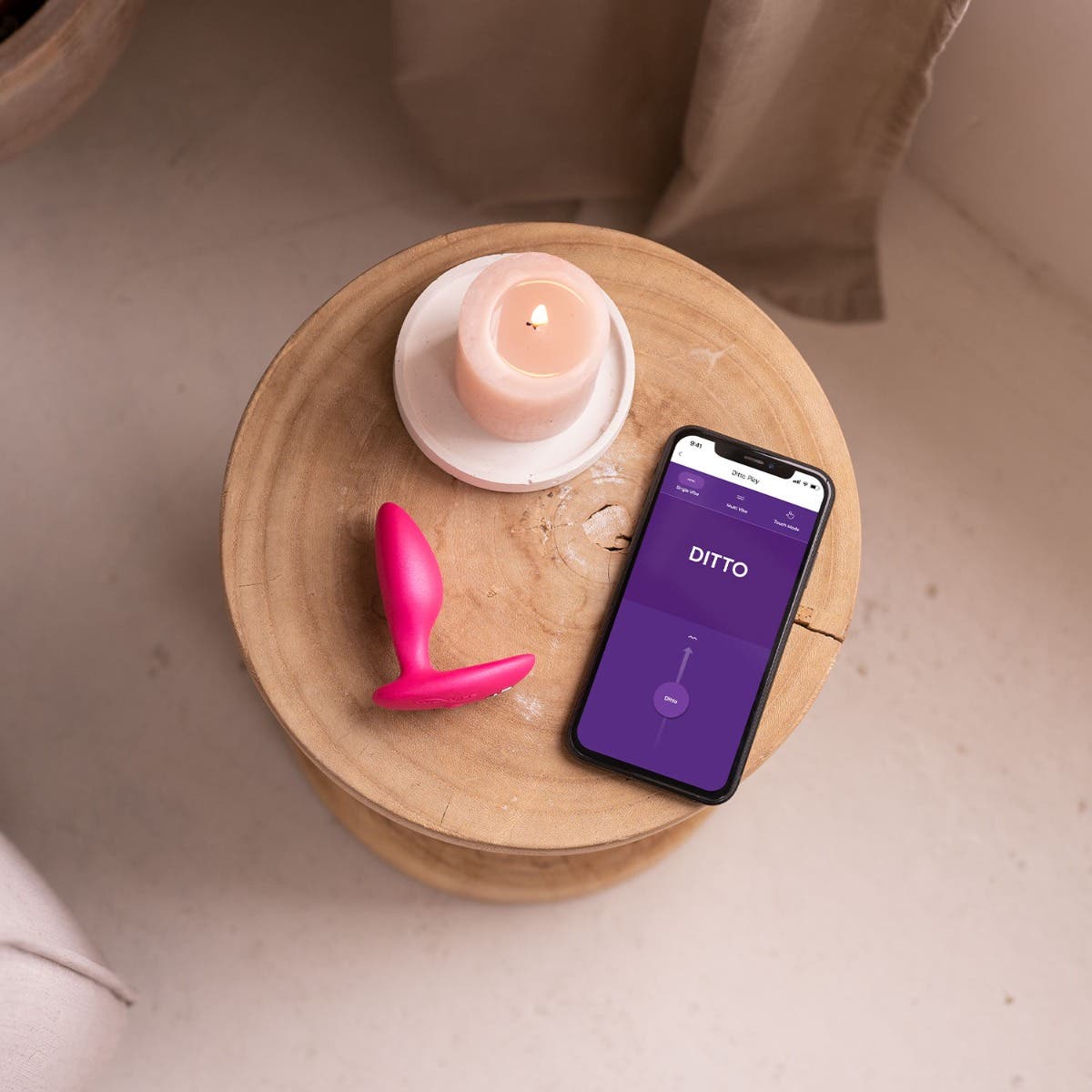 We-Vibe Ditto+ - Cosmic Pink