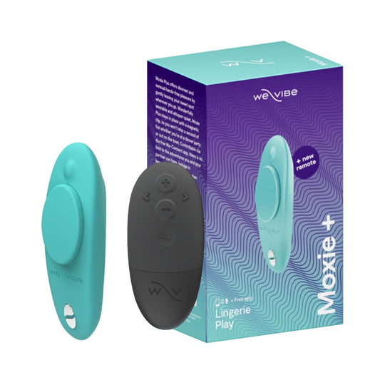 We-Vibe Moxie+ - Aqua - FRISKY BUSINESS SG