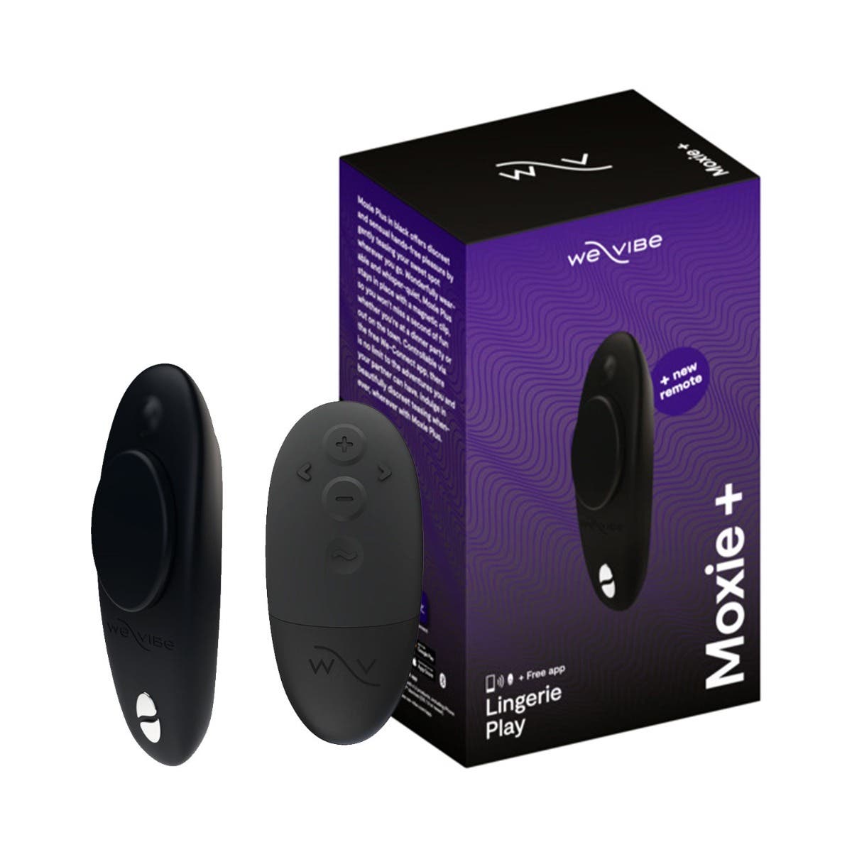 We-Vibe Moxie+ - Black - FRISKY BUSINESS SG