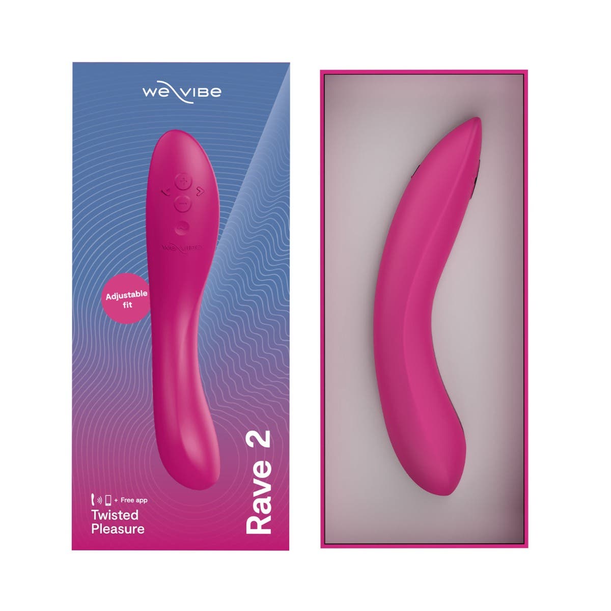 We-Vibe - Rave 2 Bold Pink