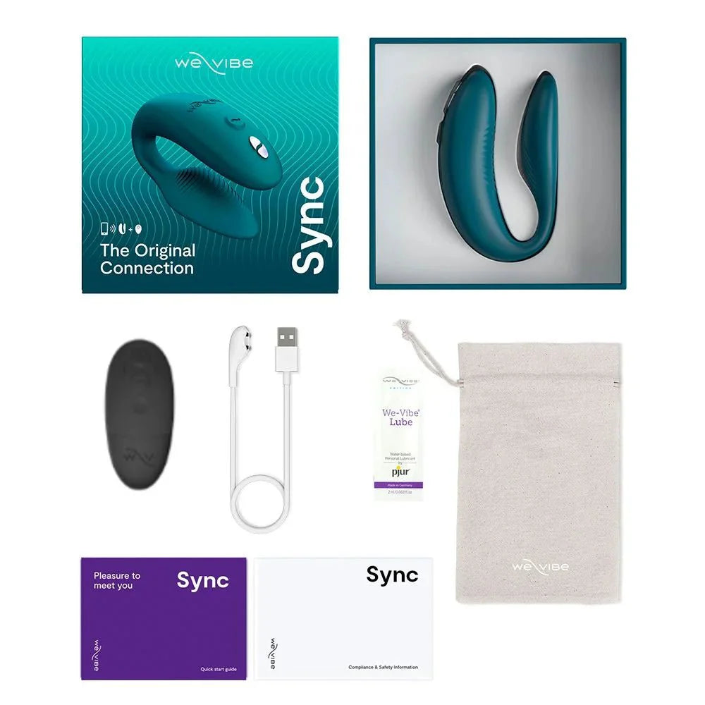 We-Vibe Sync 2 - Green Violet - FRISKY BUSINESS SG