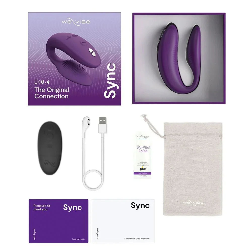 We-Vibe Sync 2 - Purple - FRISKY BUSINESS SG