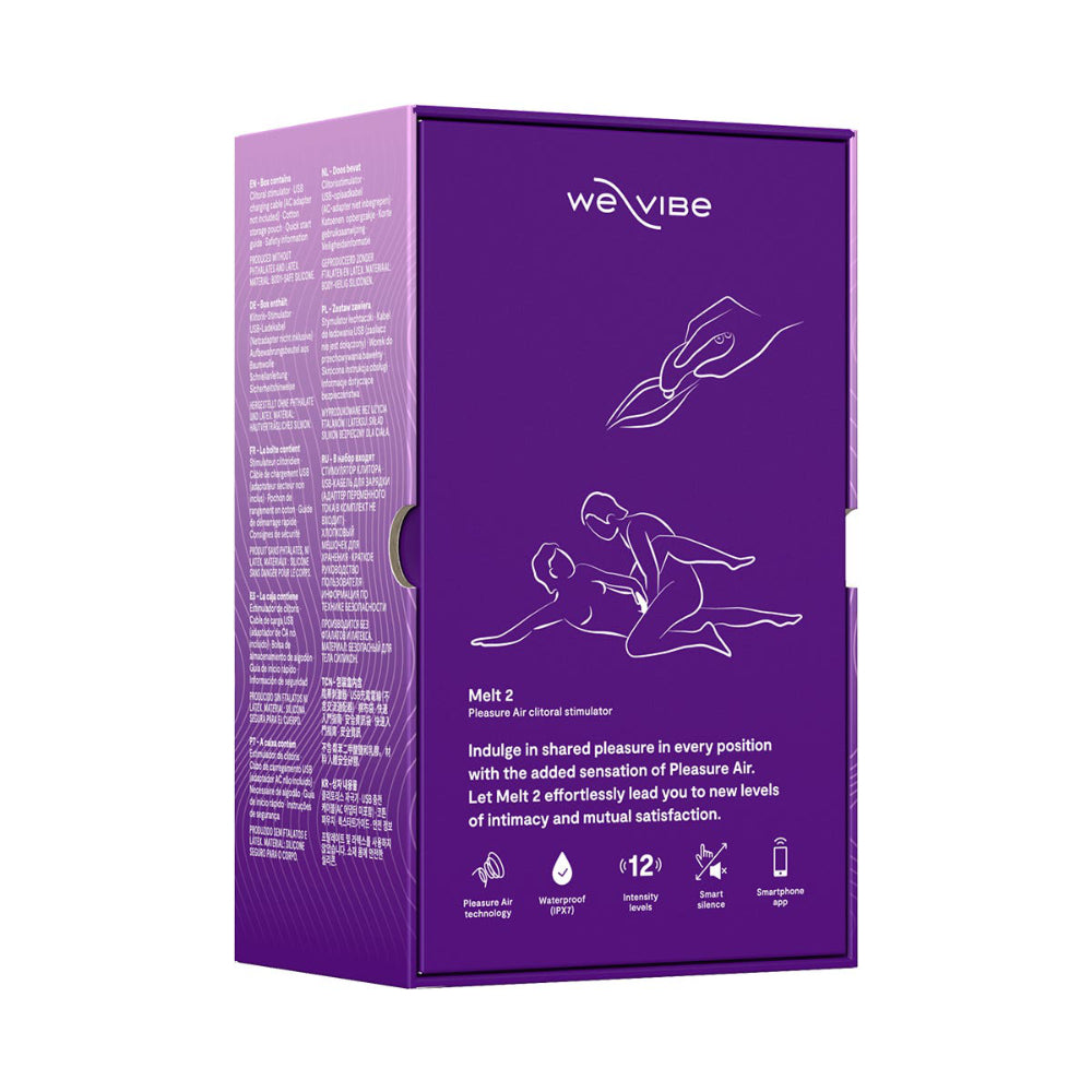 We-Vibe - Melt 2 App Controlled Clitoral Stimulator - Purple