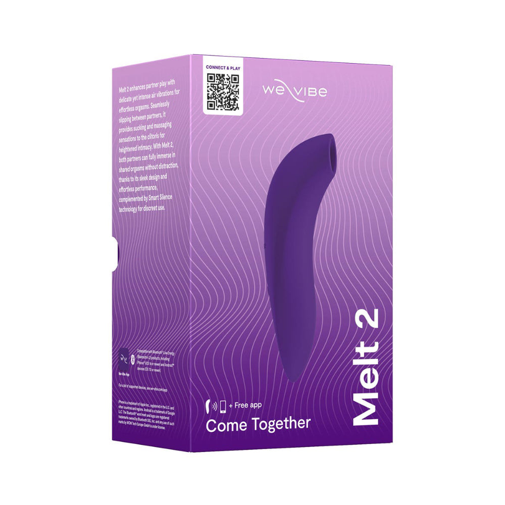 We-Vibe - Melt 2 App Controlled Clitoral Stimulator - Purple