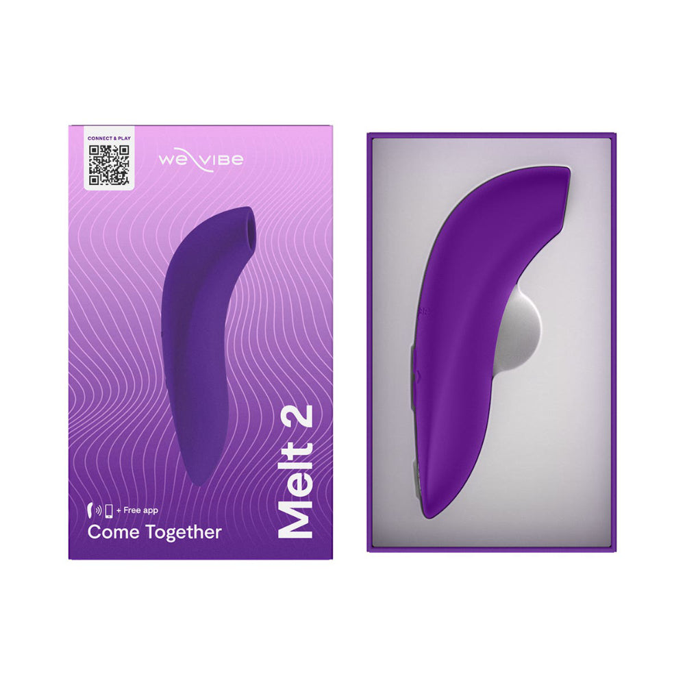 We-Vibe - Melt 2 App Controlled Clitoral Stimulator - Purple