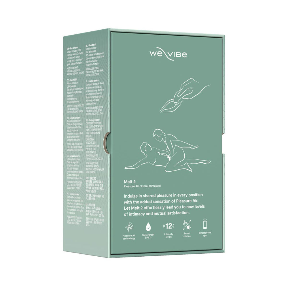 We-Vibe - Melt 2 App Controlled Clitoral Stimulator - Sage