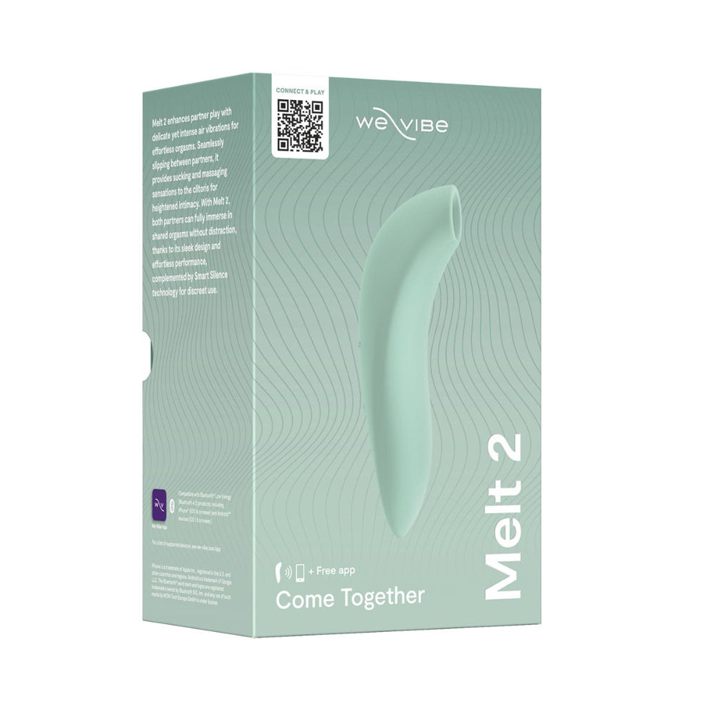 We-Vibe - Melt 2 App Controlled Clitoral Stimulator - Sage